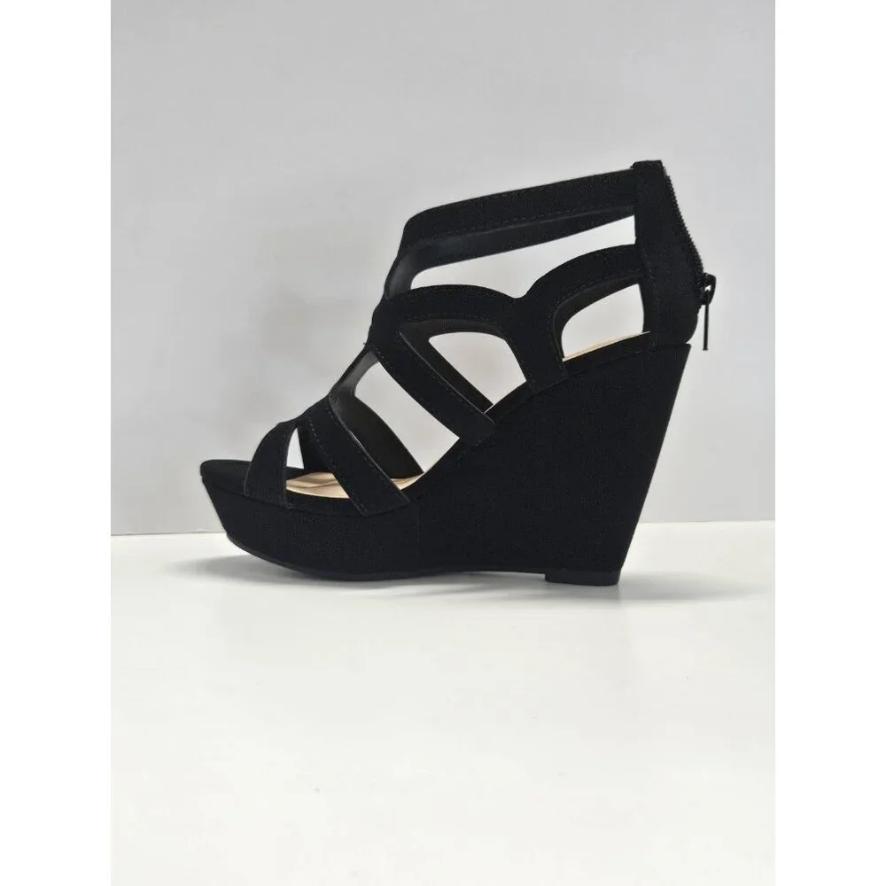 Marco Republic,‎ Woman's Size 5.5 Black Nubuck, 